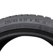 3. 215 45 17 1x CONTINENTAL 215/45 R17 91V XL WinterContact TS870 Winterreifen 8,3mm 2022 Wie Neu