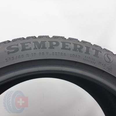 6. 245 40 19 2x SEMPERIT 245/40 R19 98V XL Speed-Grip 5 Winterreifen 2025 7,2-7mm