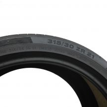 6. 2 x CONTINENTAL 315/30 ZR21 105Y XL ContiSportContact 5P N0 Silent Sommerreifen DOT17 6mm 