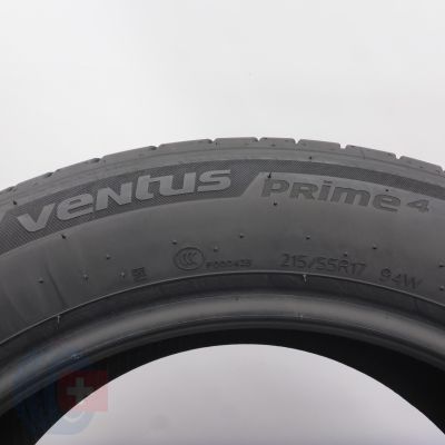 3. 215 55 17 1x HANKOOK 215/55 R17 94W Ventus Prime 4 SEAL Sommerreifen 2025 5mm