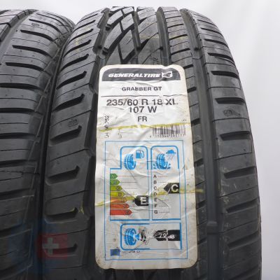 2. 235 60 18 4x GENERAL 235/60 R18 107W XL Grabber GT Sommerreifen 2018  Ungebraucht  