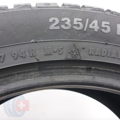 2. 235 45 17 1x CONTINENTAL 235/45 R17 94H ContiWinterContact TS830P Winterreifen 2011 5,3mm