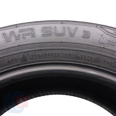 6. 255 55 20 4x NOKIAN 255/55 R20 110V XL WR SUV 3 Winterreifen 7,2-8,2mm 2017 Wie Neu