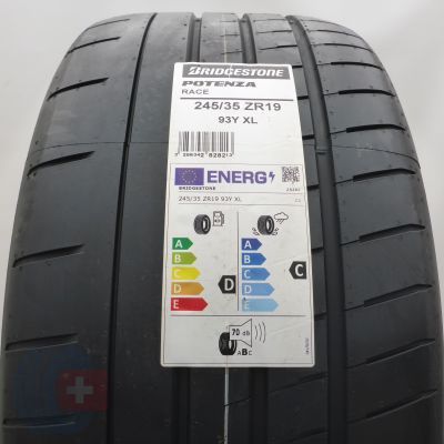 245 35 19 1x BRIDGESTONE 245/35 ZR19 93Y XL Potenza Race Sommerreifen 2025 