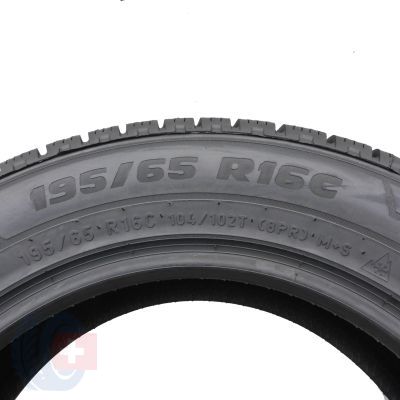 6. 195/65 R16C 2 x PIRELLI 195/65 R16 C 104/102T Carrier Winter Winterreifen 2018 VOLL WIE NEU