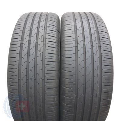 3. 225 60 18 4x CONTINENTAL 225/60 R18 104V XL EcoContact 6 Sommerreifen 2021, 2022 5,5-5,8mm