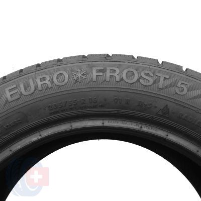 4. 2 x GISLAVED 205/55 R16 91H EuroFrost 5 Winterreifen 2015 6,5-7,5mm