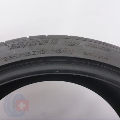 4.  265 35 21 1x MICHELIN  265/35 ZR21 101Y XL Pilot Super Sport T0 Acoustic Sommerreifen 2019  VOLL WIE NEU 