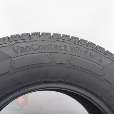 7. 225 75 16C 4x CONTINENTAL 121/120R VanContact Winter Winterreifen 2019 6,8-8mm