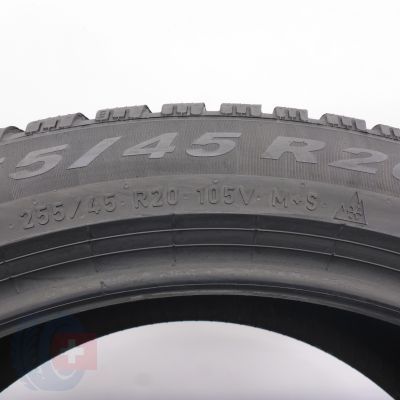 5. 255 45 20 2x PIRELLI 255/45 R20 105V XL Winter 2 Scorpion Winterreifen 2022 7-7,2mm