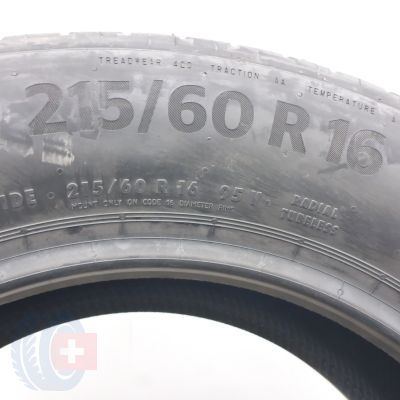 7.  215 60 16 4x CONTINENTAL 215/60 R16 95V EcoContact 6 SEAL Sommerreifen 2023 Ungebraucht   