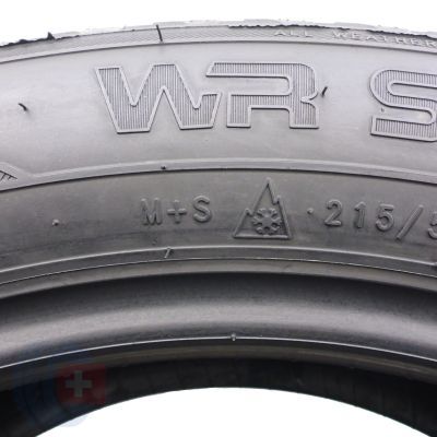 2. 215 55 18 4x NOKIAN 215/55 R18 99V XL WR SUV 3 Winterreifen 7-7,7mm 2021