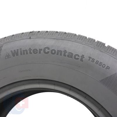 8. 255 70 16 2x CONTINENTAL 255/70 R16 111T WinterContact TS850P SUV Winterreifen 2022 WIE NEU VOLL