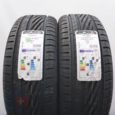 4. 215 55 18 4x UNIROYAL 215/55 R18 99V XL RainSport5 Sommerreifen 2024 WIE NEU VOLL