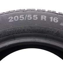 6. 205 55 16 2x CONTINENTAL 205/55 R16 91H ContiWinterContact TS830 Winterreifen 2010 VOLL Ungebraucht