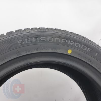 6. 205 55 16 2x NOKIAN 205/55 R16 91V SeasonProof 1 Ganzjahresreifen 2024 Ungebraucht  