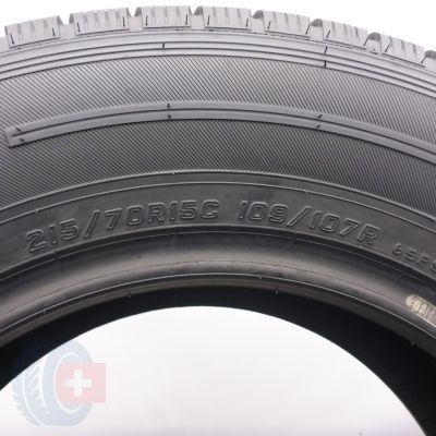 9. 215 70 15C 2x FALKEN 215/70 R15C 109/107R Eurowinter VAN01 Winterreifen 2025 9,8-9,5mm WIE NEU 
