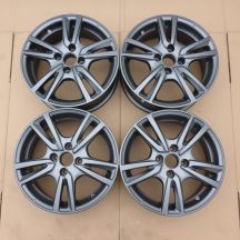 4 x Alufelgen 15 TOYOTA DAIHATSU 4x100 6J ET35 MAK Haly WIE NEU Porte Move Custom