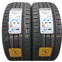 3. 225 55 16 4x CONTINENTAL 225/55 R16 95Y ContiEcoContact 5 Sommerreifen 2019 VOLL Wie Neu