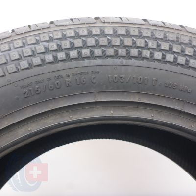 6. 215 60 16C 4x CONTINENTAL 215/60 R16C 103/101T VanContact Ultra Sommerreifen 2023, 2024 WIE NEU VOLL