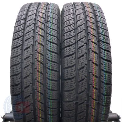 4. 4 x CONTINENTAL 185/75 R16C 104/102R VanContact Winter Winterreifen 2022 WIE NEU VOLL