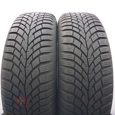 4. 195 65 15 4x CONTINENTAL 195/65 R15 91T WinterContact TS 870 Winterreifen  2022 8,2-8,8mm