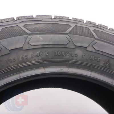 8. 195 65 16C 4x CONTINENTAL195/65 R16C 104/102T VanContact Winter Winterreifen 2022 Ungebraucht  