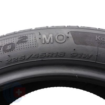 7. 225 45 18 2x HANKOOK 225/45 R18 91W Ventus S1 evo 2 K117 MO Sommerreifen 2018 6,5-6,8mm