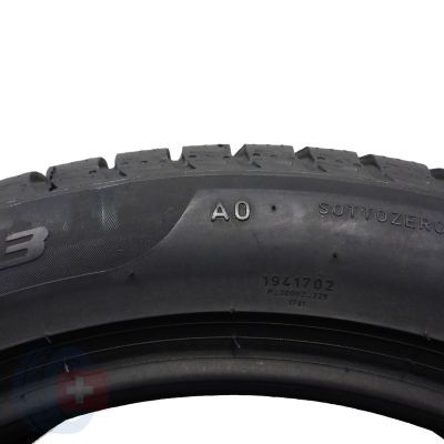 10. 225 50 18 4x PIRELLI 225/50 R18 99H XL Sottozero 3 Winter AO Winterreifen 6,3-7,2mm 2022