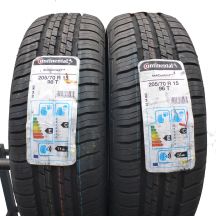 3. 205 70 15 4x CONTINENTAL 205/70 R15 96T 4x4 Contact Sommerreifen  2020 VOLL WIE NEU