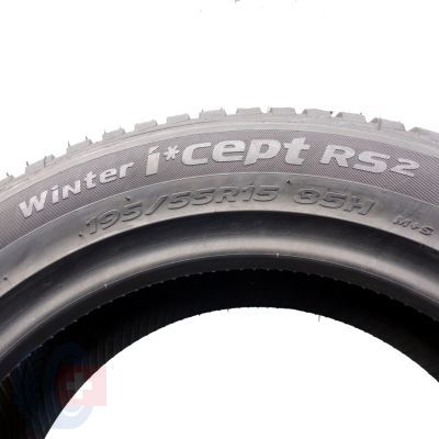 5. 195 55 15 2x HANKOOK 85H Winter I Cept RS2 Winterreifen 2020 VOLL WIE NEU 