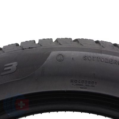 8. 205 55 17 2x PIRELLI 205/55 R17 95H XL Sottozero 3 Winter J Winterreifen 6,3-7mm 2022