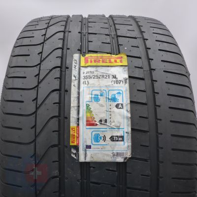 355 25 21 1x PIRELLI 355/25 R21 107Y XL PZero L Sommerreifen 2016 UNGEBRAUCHT