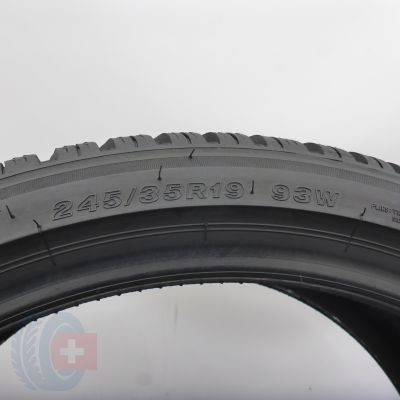 5. 245 35 19 2x BRIDGESTONE 245/35 R19 93W XL Blizzak Lm005 Winterreifen 2023, 2024 7mm