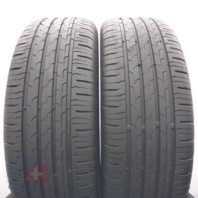 4. 205 60 16 4x CONTINENTAL 205/60 R16 92H EcoContact6 Sommerreifen 2023 6-6,3mm