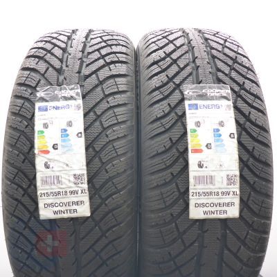 215 55 18 2x COOPER 215/55 R18 99V XL Discoverer Winter Winterreifen 2022 Ungebraucht  