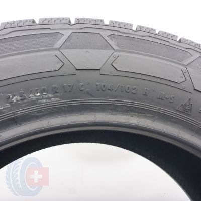 4. 215 60 17C 2x CONTINENTAL 215/60 R17C VanContact Winter Winterreifen 2024 9,2mm
