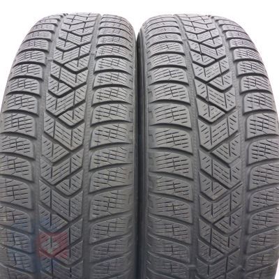 215 65 17 2x PIRELLI 215/65 R17 99H Scorpion Winter Winterreifen 2017 5,9-6,3mm