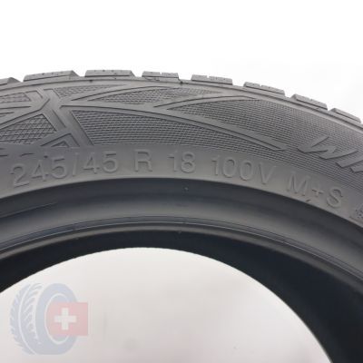 5. 245 45 18 4x VREDESTEIN 245/45 R18 100V XL Wintrac Pro Winterreifen 2022 7-7,2mm