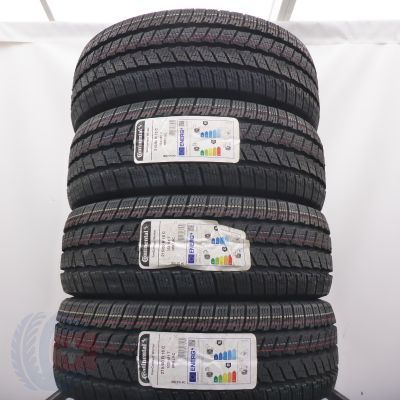 215 60 16C 4x CONTINENTAL 215/60 R16C 103/101T VanContact Winter Winterreifen 2024 WIE NEU VOLL
