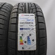 3. 225 60 16 2x NANKANG 225/60 R16  98H Winter Activa SV-2 Winterreifen 2022 Ungebraucht   
