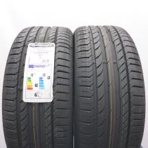 225 40 19 2x CONTINENTAL 225/40 R19 93Y XL ContiSportContact 5 RunFlat MOE Sommerreifen 2024 WIE NEU VOLL