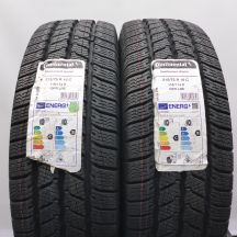 4. 215 75 16C 4x CONTINENTAL 215/75 R16C 116/114R VanContact Winter Winterreifen 2024 VOLL WIE NEU 