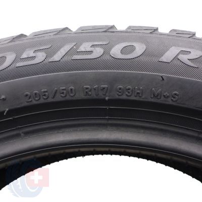 6. 205 50 17 4x PIRELLI 205/50 R17 93H XL A01 Sottozero 3 Winter Winterreifen 2021 6,2-7mm