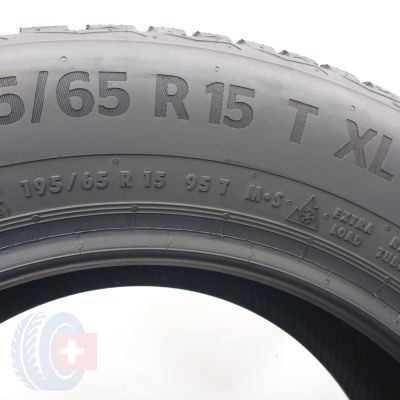 4. 195 65 15 2x CONTINENTAL 195/65 R15 95T XL WinterContact TS870 Winterreifen 2022 7mm