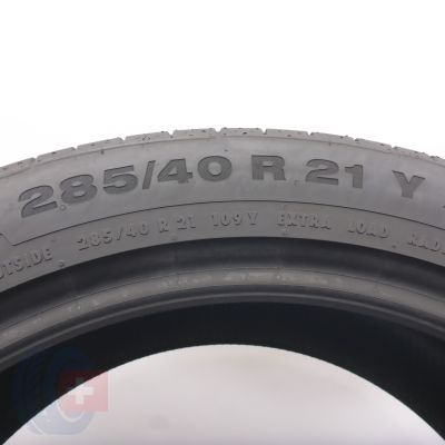 4. 285 40 21 2x CONTINENTAL 285/40 R21 109Y XL ContiSportContact 5 AO Sommerreifen 2022 7mm