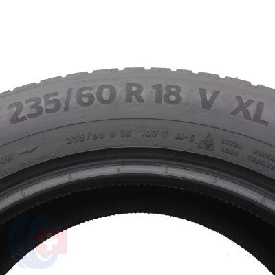 5. 235 60 18 2x CONTINENTAL 235/60 R18 107V XL WinterContact TS870P Winterreifen 2024 6,8mm