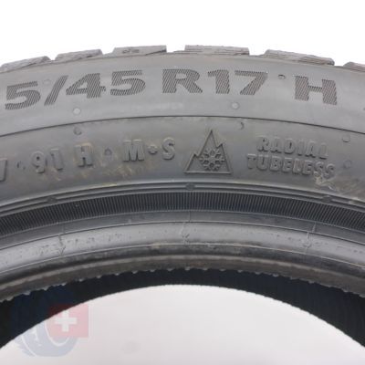 4. 225 45 17 2x CONTINENTAL 225/45 R17 91H WinterContact TS860S RunFlat BMW Winterreifen 2022 WIE NEU VOLL