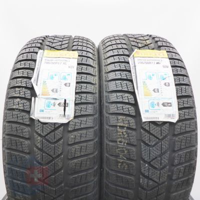  205 50 17 2x PIRELLI 205/50 R17 93V XL Winter Sottozero 3 Winterreifen 2014 Ungebraucht 