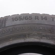 5. 165 65 14 2x CONTINENTAL 165/65 R14 79T WinterContact TS 860 Winterreifen 2021 UNGREBRAUCHT 
